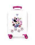 Minnie Flowers - Trolley ABS 50cm 4R white C105