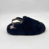 Chinelo Pêlo Paula c/ Elástico | Macarena | Preto