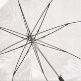 Transparent Long Umbrella Black Little Stars | Bisetti
