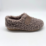 Pantufa com Velcro Cidalcos | Macarena | Taupe