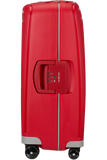 Mala Média 69cm Rígida S'Cure 3 pontos de Fecho | Samsonite | Vermelha