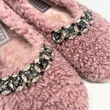 Pantufa com Brilhantes Anais19 | Macarena | Rosa