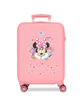 Minnie Happy to be me - Trolley ABS 50cm 4R pink C105