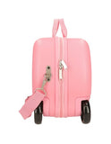 Minnie Happy To Be Me - ABS hard-shell suitcase, 4 wheels (2 spinner), 45 cm, pink