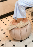 Cardiff Faux Fur Slippers | Macarena | Beige