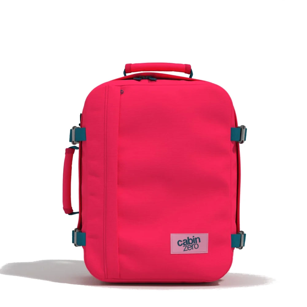 Mochila-Classic-28L-front-miami-magenta-Cabin-Zero-magenta