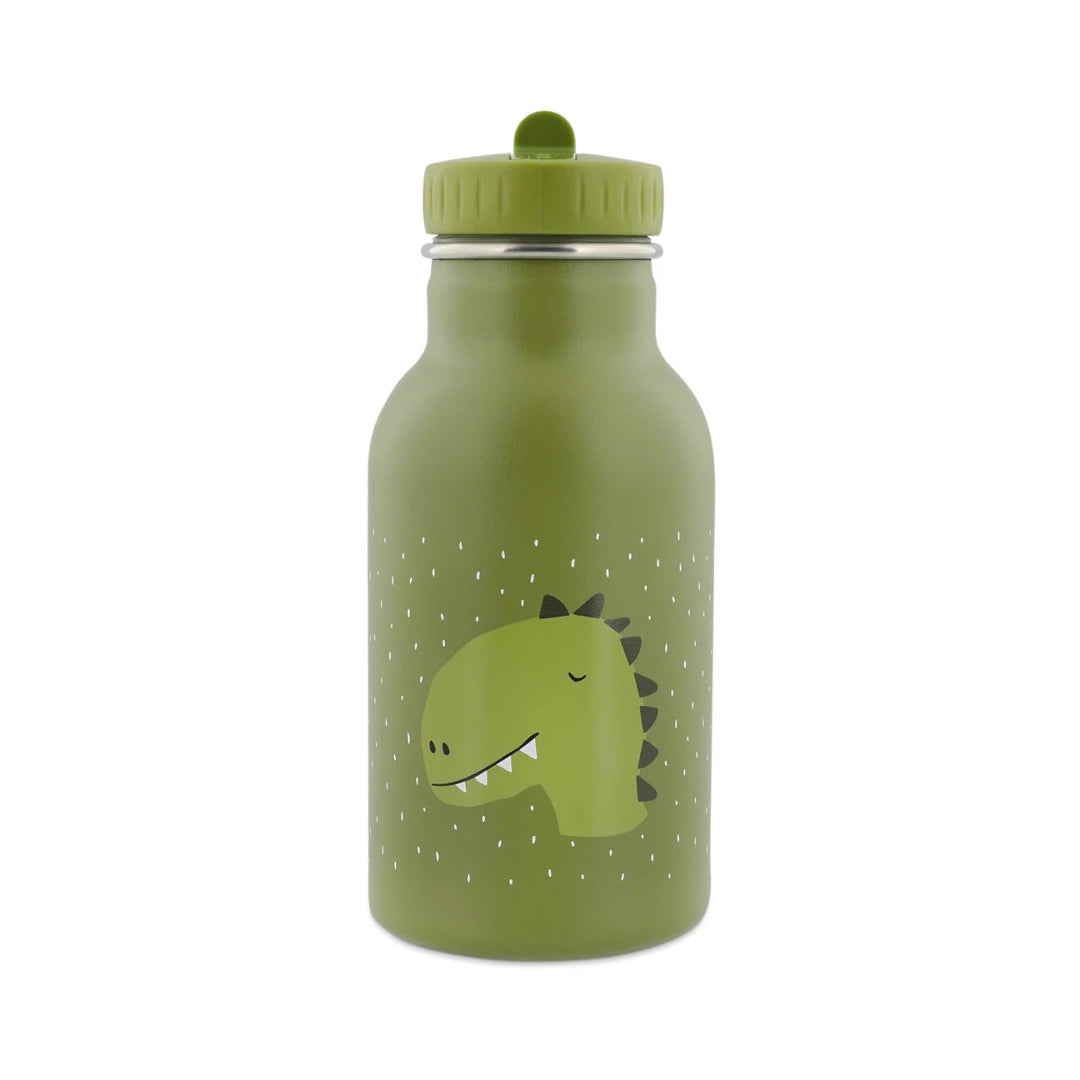 garrafa-cantil-crianca-dinossauro-trixie-frente-verde-oliva