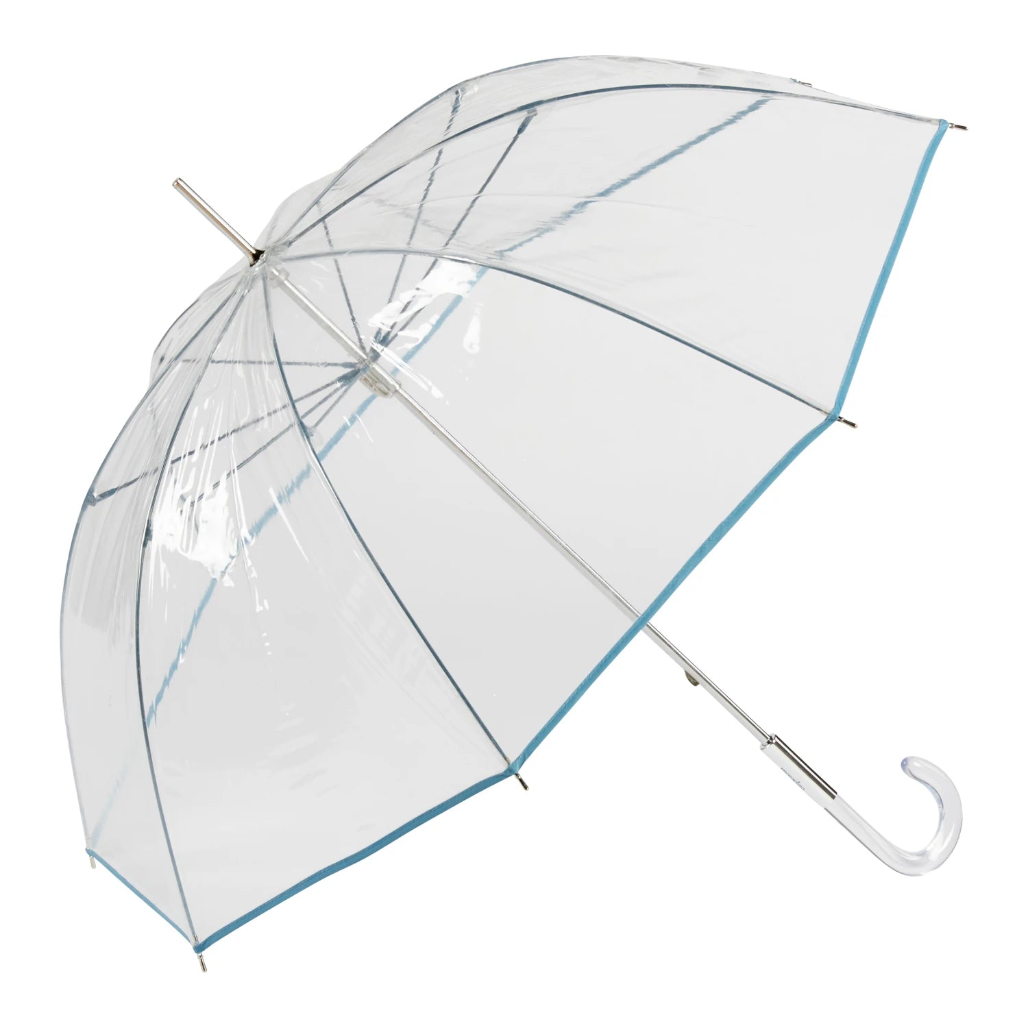 guarda-chuva-comprido-transparente-ezpeleta-turquesa-frente