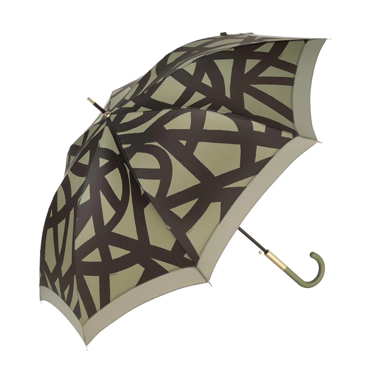 guarda-chuva-longo-pierre-cardin-74256V-verde-frente