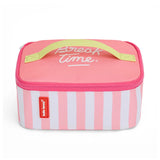 Lancheira Térmica Infantil Stripes | Hello Hossy | Rosa