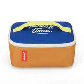 Lancheira Térmica Infantil Grande Mini Blue Canyon da Hello Hossy em Azul, Camel e Amarelo