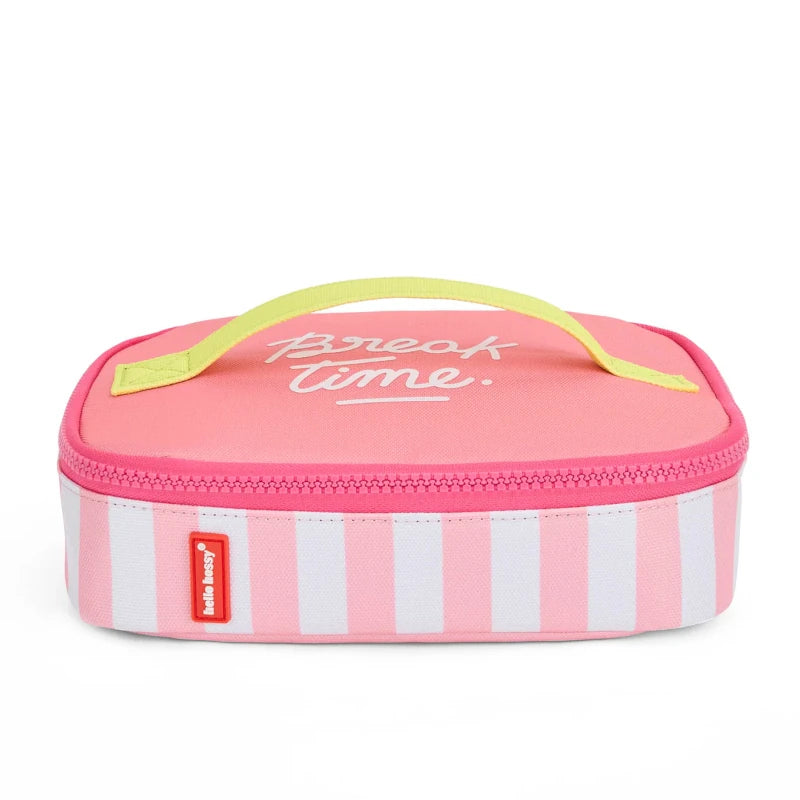 lancheira pequena pin k stripes da Hello hossy