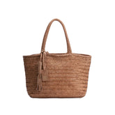 Saco de Ombro Perkins em Pele | BIBA | Camel
