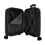 Mala de Cabine 55cm Rígida Expansível Montana | Pepe Jeans | Preto