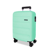 mala-cabine-rigida-55x38x20-4rodas-flex-verde-menta-frente