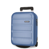 trolley de viagem underseat 45 x 36 x 20cm em azul denim