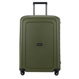 Mala Viagem Grande com 75cm S'Cure Verde Oliva da Samsonite - 4 rodas e TSA