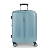Mala Média 65cm Expansível 4 Rodas Brooklyn Em Azul Bébé da Gabol