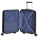 mala-trolley-cabine-portatil-15-polegadas-airconic-American-Tourister-interior-preto