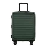 mala-trolley-cabine-portatil-15polegadas-4rodas-restacked-samsonite-frente-verde-oliva