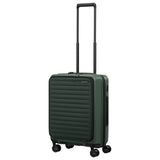 mala-trolley-cabine-portatil-15polegadas-4rodas-restacked-samsonite-trolley-aberto-verde-oliva
