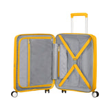 mala-trolley-viagem-55cm-soundbox-aberta-amarelo