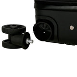 Mala Underseat Preto Timber Movom |Rodas Removíveis | 40 x 30 x 20cm