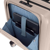 mala-viagem-cabine-para-portatil-brooklyn-Gabol-compartimento-pc-taupe