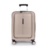 mala-viagem-cabine-para-portatil-brooklyn-Gabol-frente-taupe