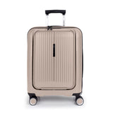 mala-viagem-cabine-para-portatil-brooklyn-Gabol-frente-taupe