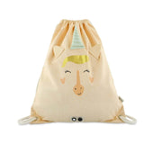 mochila-apertar-com-cordao-unicornio-Trixie-frente-pessego