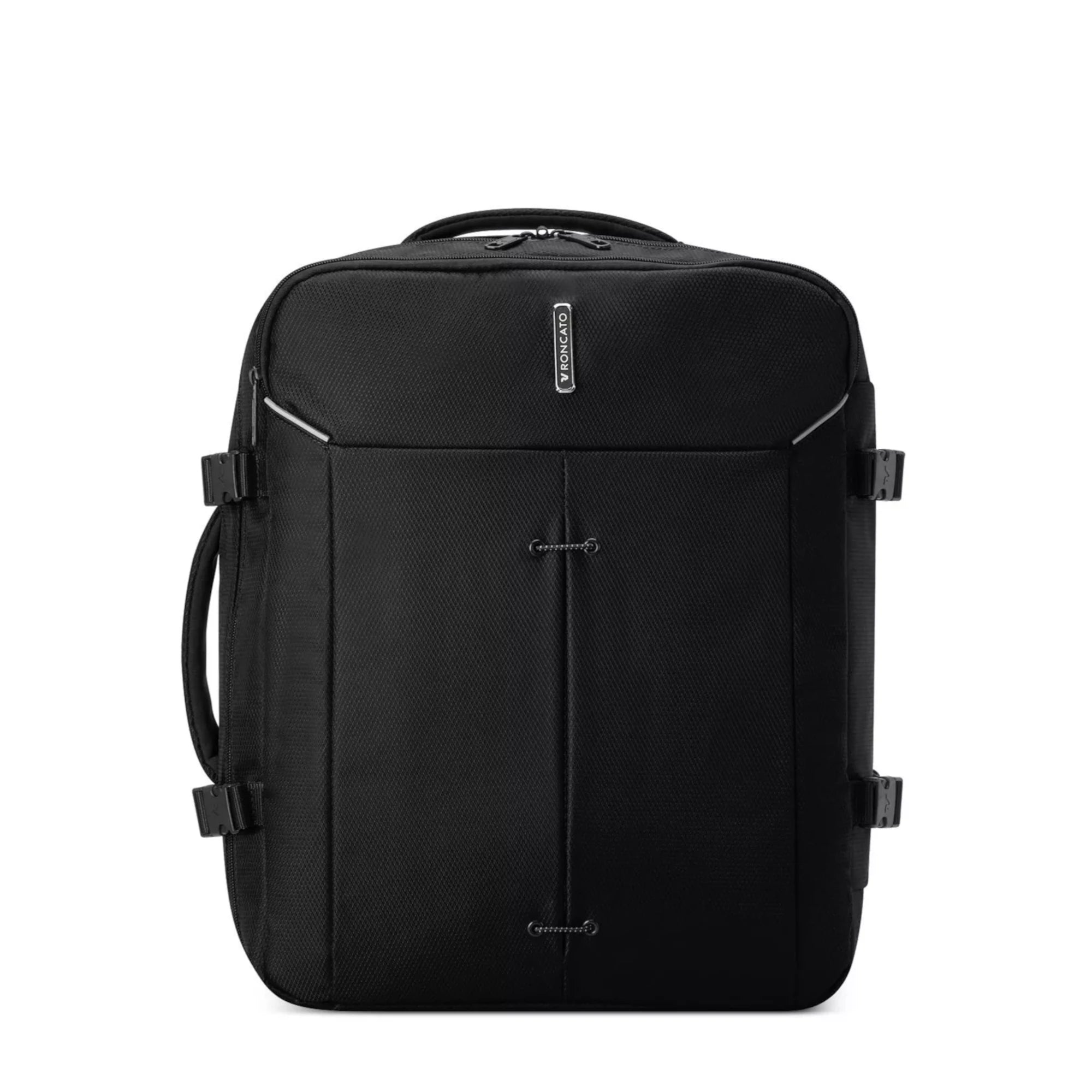 mochila-cabine-easyjet-45x36x20-roncato-preto-frente