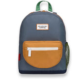 mochila escolar com fecho mini marine hello hossy