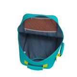 mochila-classic-44L-aqua-lagoon-CabinZero-interior-turquesa