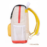 Mochila Pré-Escolar com Pala Mini Playmo | Hello Hossy | Bege
