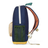 Preschool Backpack with Zip Mini Dark | Hello Hossy | Navy Blue
