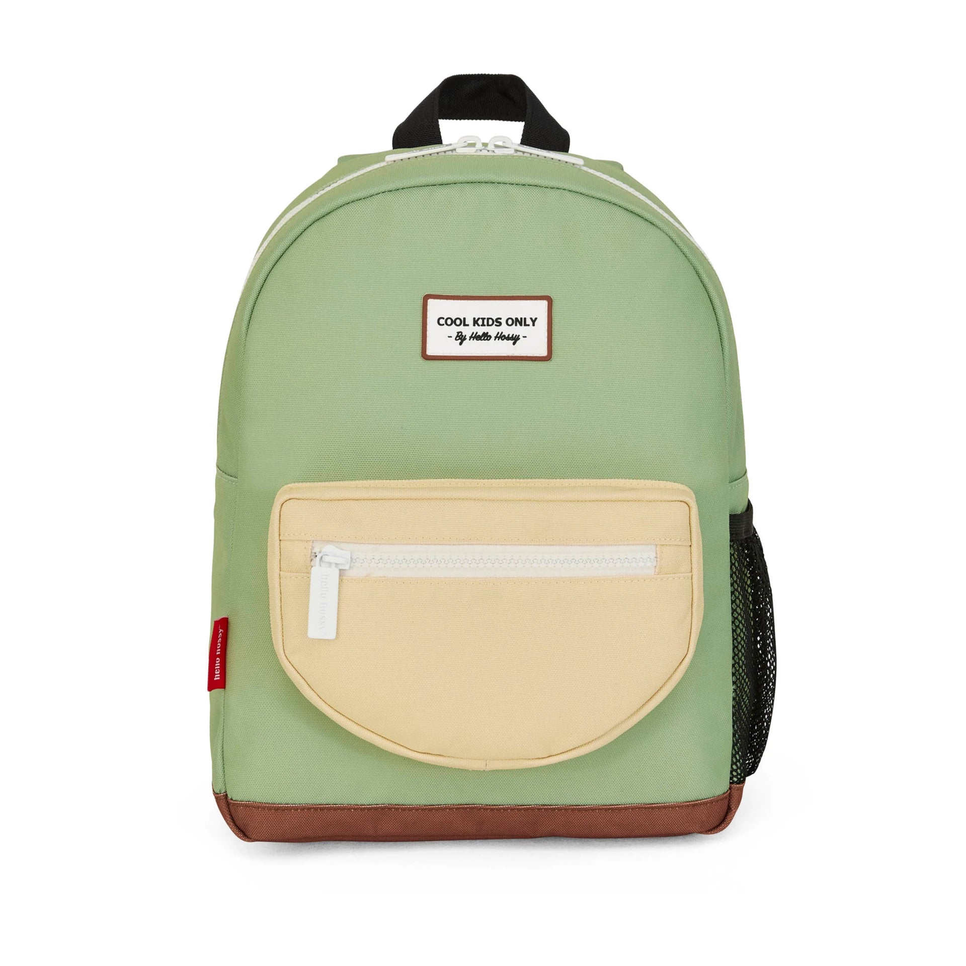 mochila pré-escolar com fecho mini pistache da hello hossy