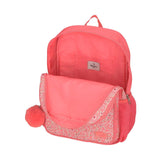 Nahid 2 Compartment School Backpack - Pepe Jeans - Pink