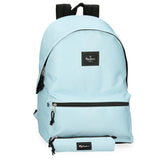 mochila-escolar-aris-colorful-pepe-jeans-azul-bebe-frente