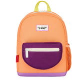 mochila escolar com fecho mini peach pop hello hossy