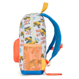 Mochila Pré-Escolar com Fecho Happy Ride | Hello Hossy | Branco