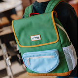 Mochila Escolar com Pala Mini Green Lake | Hello Hossy | Verde