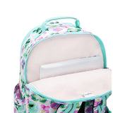 School Backpack Laptop 15” Seoul L - Kipling – Aqua Blossom