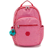 School Laptop Backpack 15" Seoul Starry Dots - Kipling