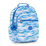Laptop Backpack 15” Seoul L Diluted Blue – Kipling