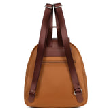 Pop Medium Backpack in Nylon | Hexagona | Camel