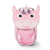 mochila pequena de unicórnio rosa