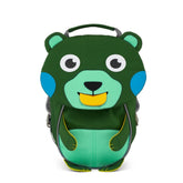 mochila pequena urso verde