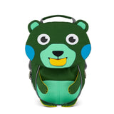 mochila pequena urso verde