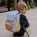 Mochila Pré-Escolar com Pala Dunk | Hello Hossy | Azul Bébé
